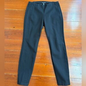 Eileen Fisher Heavyweight Rayon Stretch Knit Pull On Pants Sz Small 💚🍄